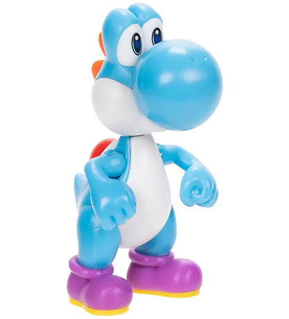 Super Mario Figur - 6 cm - Light-Blue Yoshi