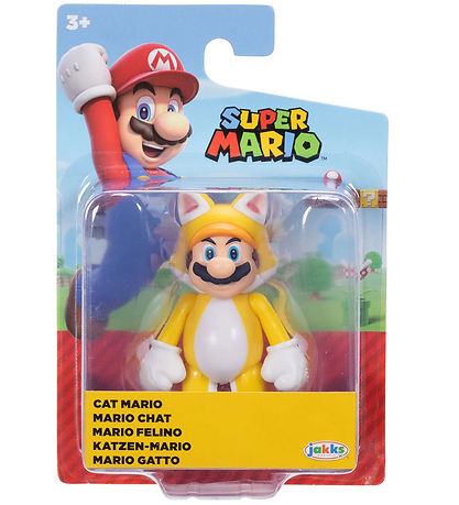 Super Mario Figur - 6 cm - Cat Mario
