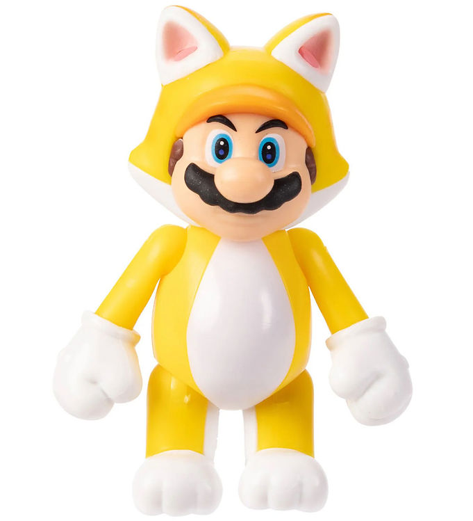 Super Mario Figur - 6 cm - Cat Mario