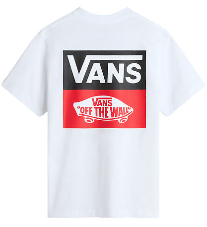 Vans T-shirt - OG Logo - Hvid Vans T-shirt - OG Logo - Hvid