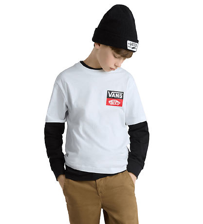 Vans T-shirt - OG Logo - Hvid Vans T-shirt - OG Logo - Hvid