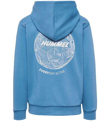 Hummel Hættetrøje - hmlCasper - Lichen Blue