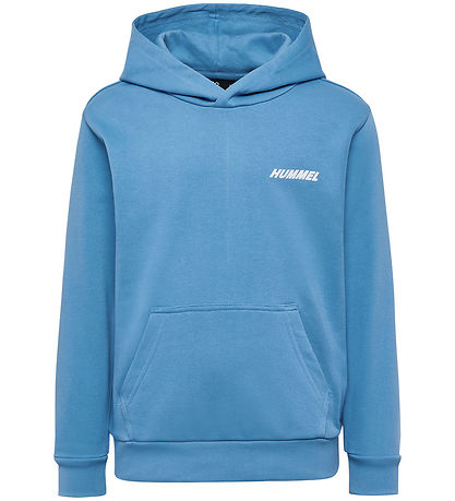 Hummel Hættetrøje - hmlCasper - Lichen Blue