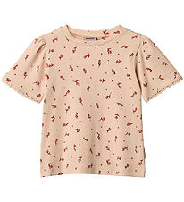 Wheat T-shirt - Rib - Iris - Rose Water Flowers Wheat T-shirt - Rib - Iris - Rose Water Flowers