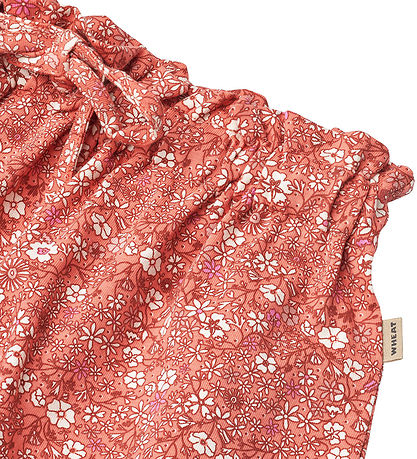 Wheat Nederdel - Natalia - Coral Flowers Wheat Nederdel - Natalia - Coral Flowers