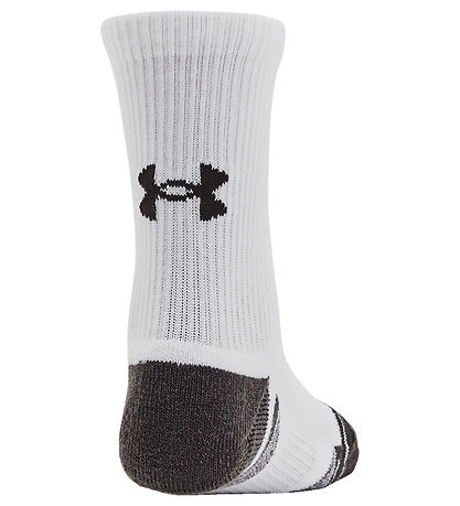 Under Armour Strømper - 3-pak - Hvid m. Grå Under Armour Strømper - 3-pak - Hvid m. Grå