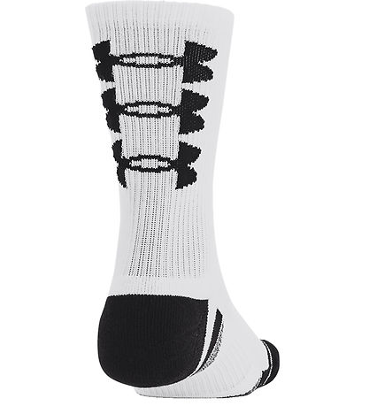 Under Armour Strømper - 3-pak - Hvid/Sort Under Armour Strømper - 3-pak - Hvid/Sort