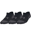 Under Armour Ankelsokker - 3-pack - Svart/Grå