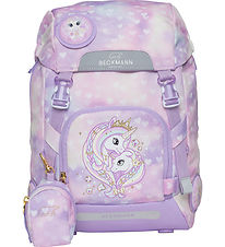 Beckmann Skoletaske - Classic - Unicorn Princess - Lilla Beckmann Skoletaske - Classic - Unicorn Princess - Lilla