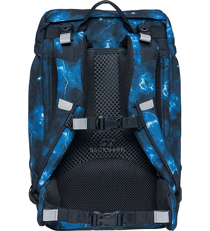 Beckmann Skoletaske - Classic Maxi - Tech Rex - Sort