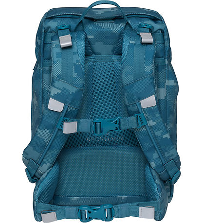 Beckmann Skoletaske - Classic - Jungle Game - Grøn