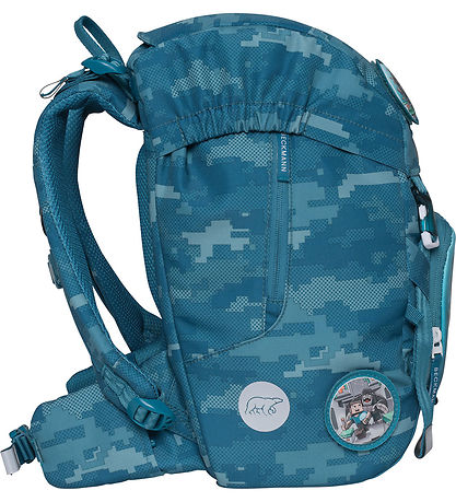 Beckmann Skoletaske - Classic - Jungle Game - Grøn