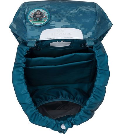 Beckmann Skoletaske - Classic - Jungle Game - Grøn