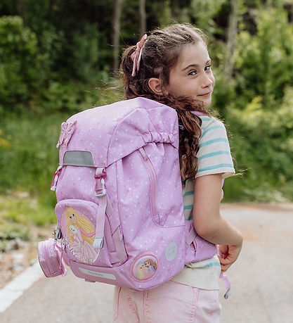 Beckmann Skoletaske - Classic Maxi - Rosie - Pink