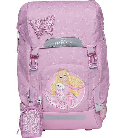 Beckmann Skoletaske - Classic Maxi - Rosie - Pink
