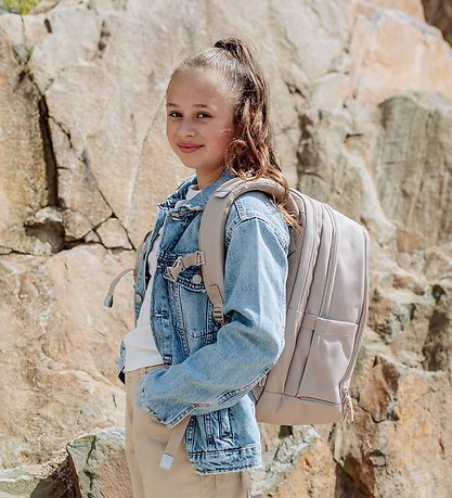 Beckmann Skoletaske - Urban Midi - Beige