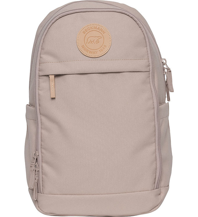 Skoletaske Beckmann Urban midi 26 liter beige