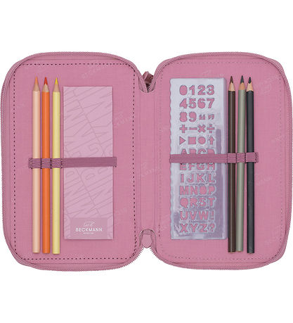 Beckmann Penalhus m. Indhold - Pink