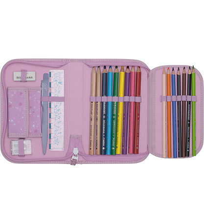 Beckmann Penalhus m. Indhold - Rosie - Pink