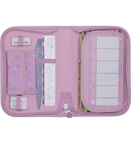 Beckmann Penalhus m. Indhold - Rosie - Pink