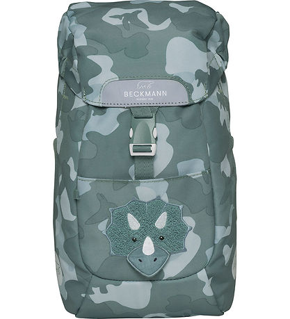 Beckmann Børnehavetaske - Classic Mini - Dinosaur - Grå Beckmann Børnehavetaske - Classic Mini - Dinosaur - Grå