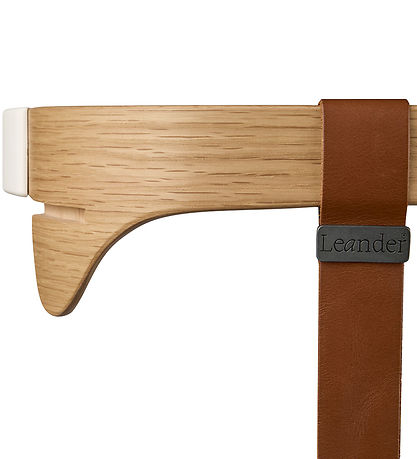 Leander Classic Bøjle til Højstol - Eg Natur m. læderstrop Leander Classic Bøjle til Højstol - Eg Natur m. læderstrop