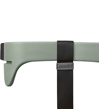Leander Classic Bøjle til Højstol - Sage Green m. Læderstrop Leander Classic Bøjle til Højstol - Sage Green m. Læderstrop