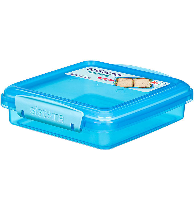 Sistema Madkasse - Sandwich Box - 450ml - Blå