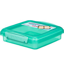 Sistema Madkasse - Sandwich Box - 450ml - Turkis Sistema Madkasse - Sandwich Box - 450ml - Turkis