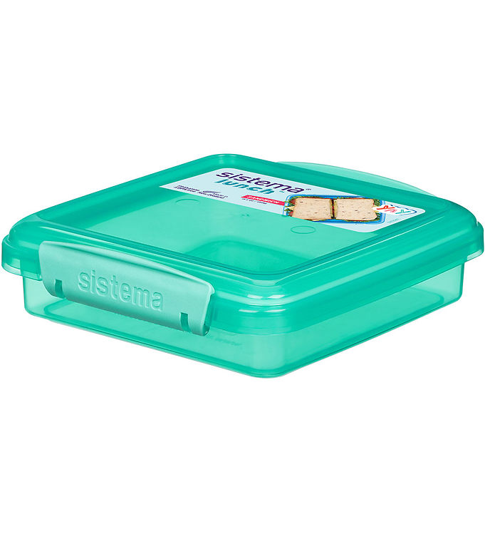 Sistema Madkasse - Sandwich Box - 450ml - Turkis