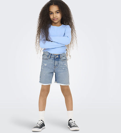Kids Only Shorts - Kogpam - Light Blue Denim Kids Only Shorts - Kogpam - Light Blue Denim