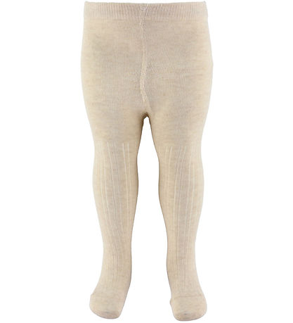 Minymo Strømpebukser - 2-pak - Light Taupe m. Kirsebær Minymo Strømpebukser - 2-pak - Light Taupe m. Kirsebær