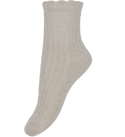 Minymo Strømper - 2-pak - Ash Rose m. Glimmer Minymo Strømper - 2-pak - Ash Rose m. Glimmer