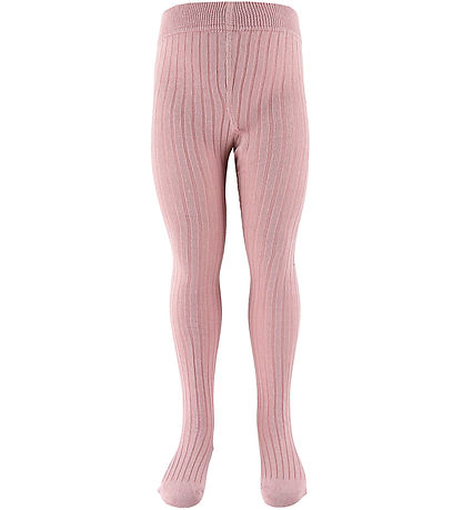 Minymo Strømpebukser - 2-Pak - Rib - Ash Rose Minymo Strømpebukser - 2-Pak - Rib - Ash Rose