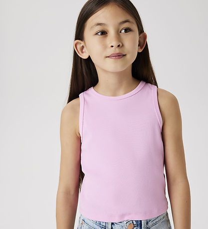 Name It Top - Crop - Rib - Noos - NkfNakal - Pink Frosting Name It Top - Crop - Rib - Noos - NkfNakal - Pink Frosting