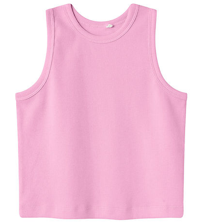 Name It Top - Crop - Rib - Noos - NkfNakal - Pink Frosting Name It Top - Crop - Rib - Noos - NkfNakal - Pink Frosting