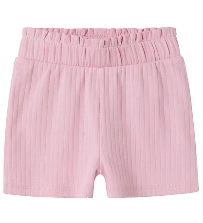 Name It Shorts - Rib - Noos - NmfSurajali - Pink Frosting