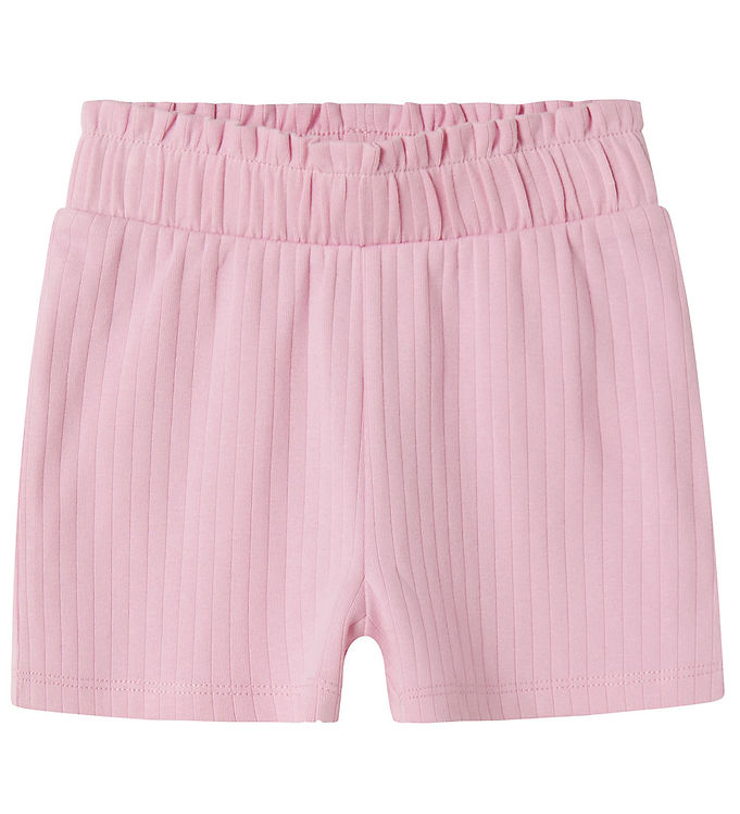 Name It Shorts - Rib - Noos - NmfSurajali - Pink Frosting