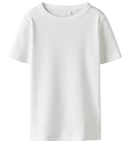 Name It T-shirt - Rib - Noos - NkfNakal - Bright White