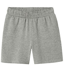 Name It Sweatshorts - Noos - NknCyber - Grey Melange Name It Sweatshorts - Noos - NknCyber - Grey Melange