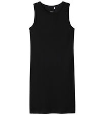 Name It Kjole - Rib - Slim - Noos - NmfNakal - Sort Name It Kjole - Rib - Slim - Noos - NmfNakal - Sort