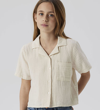 Name It Skjorte - Noos - NkfJasmin - Summer Sand Name It Skjorte - Noos - NkfJasmin - Summer Sand