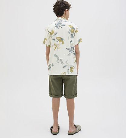 Jack & Jones Skjorte - Viskose - JorLuke - Cloud Dancer