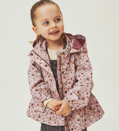 Name It Sommerjakke - NmfMalex08 - Pale Mauve/Flowers