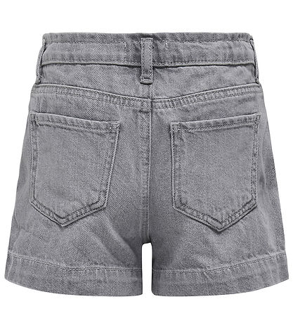 Kids Only Shorts - Wide - Noos - KogComet - Medium+ Grey Denim