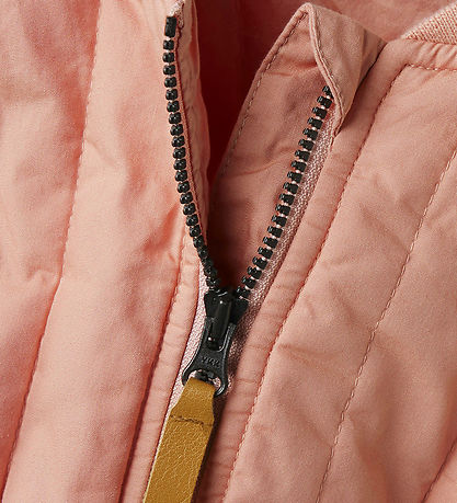 Lil' Atelier Bomberjakke - NbnLio - Misty Rose m. Regnbue