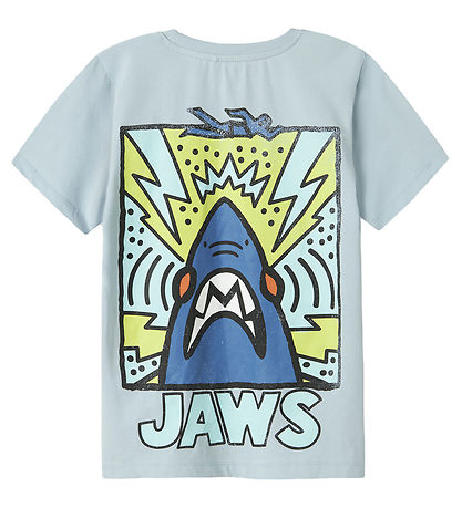 Name It T-Shirt - NkmMakai Jaws - Hemels Blue