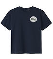 T-shirts Name It - Marvel - NkmMajor - Marine Blazer av. Imprimé