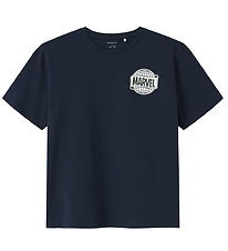 Name It T-shirts - Marvel - NkmMajor - Navy Blazer w. Print Name It T-shirts - Marvel - NkmMajor - Navy Blazer w. Print