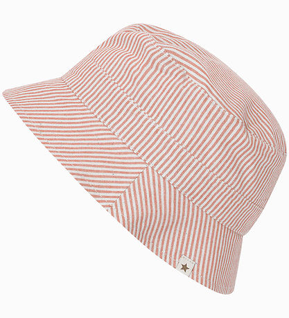 Huttelihut Bøllehat - Irish Cream m. Striber